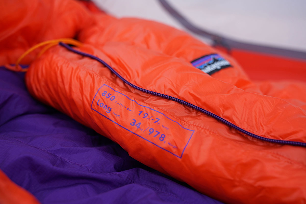 Patagonia 850 Down Sleeping Bag Review | Switchback Travel